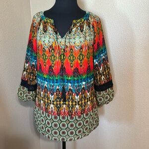 Long sleeve blouse size L